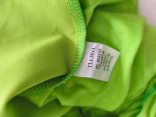 Vestido The Lulu verde lima drapeado
