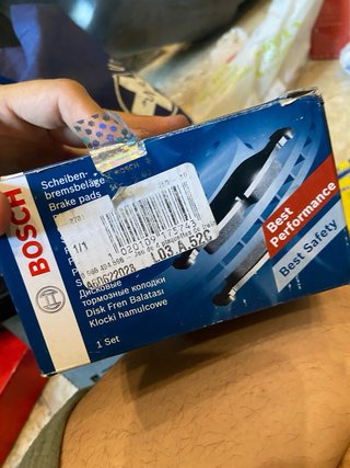 Pastillas traseras audi volkswagen