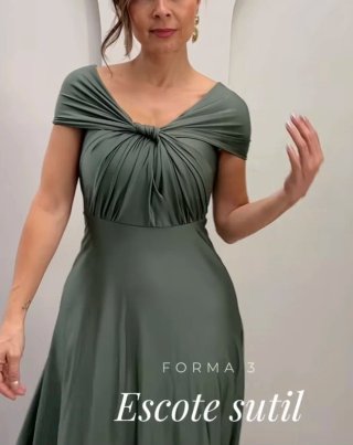 Mono de fiesta verde talla única