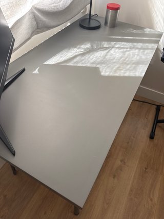 Escritorio 120x60 ikea color gris