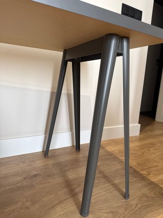 Escritorio 120x60 ikea color gris