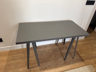 Escritorio 120x60 ikea color gris