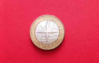 1000 lire commemorativa San Marino 1999 Allegoria