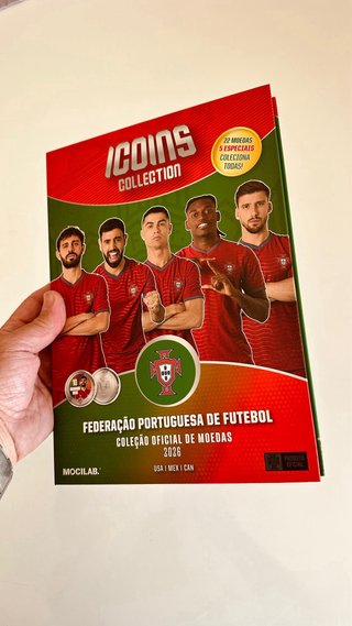 Vendo Cadernetas icoins novas e oficiais
