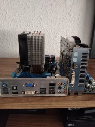 Kit Placa Base ASUS + CPU + RAM + HD 7770 1GB OC