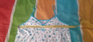 Camisón de verano con tirantes finos