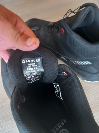 Botas de moto Armure Garnet Waterproof Black