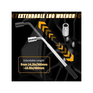 DASBET llave extensible soporte rueda 17-23 mm
