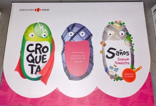 PACK libros CROQUETAS INFANTIL 5 AÑOS