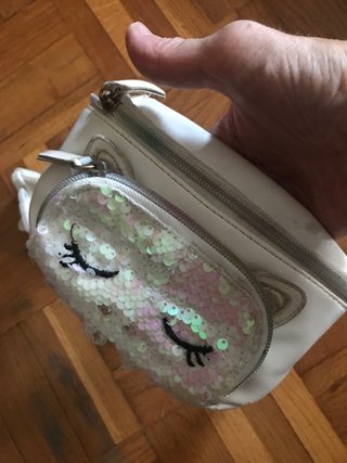 Riñonera infantil con lentejuelas