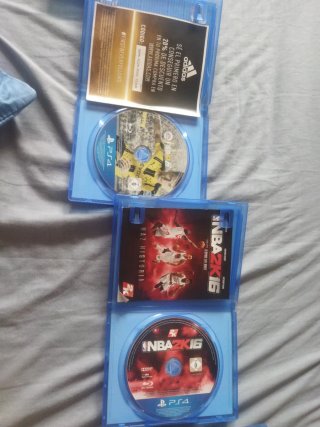 lote de 5 juegos de play 4.