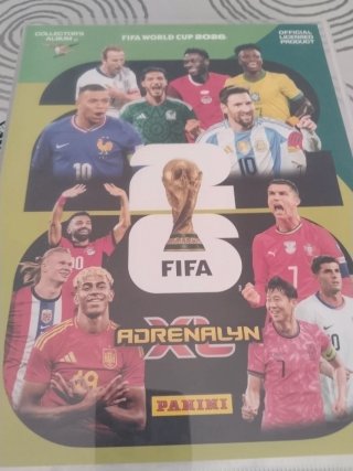 Cromos mundial Adrenalyn (carta) no pegatina