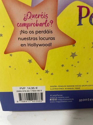 Libro Lady Pecas FIRMADO