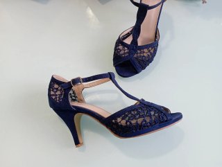 Zapatos marino tacon 37