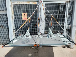 Hamaca black diamond double portaledge, con toldo