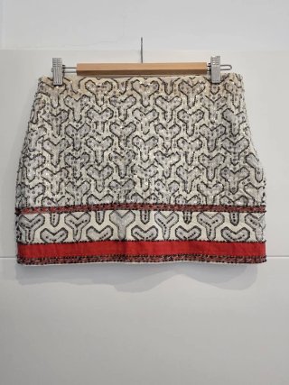 Minifalda con lentejuelas