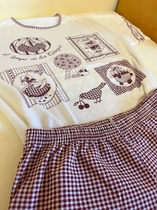 Pijama, pantalón corto y camiseta