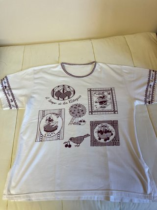 Pijama, pantalón corto y camiseta