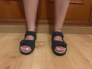 Sandalias con velcro
