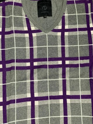 Jersey gris de cuadros Jack&Jones