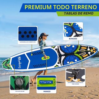 Paddle Surf Hinchable 350×83×15 cm | Kit completo