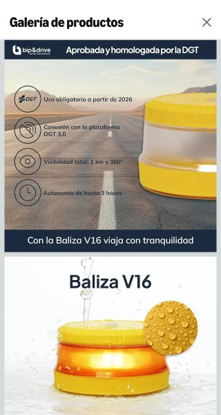 Valiza emergencia v16 homologada dgt 3.0