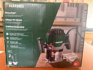 Fresadora de superficie 1200 W marca Parkside