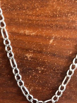 Cadena Plata Ley Grande + Regalo