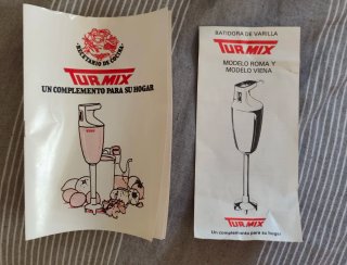 2 Mini pimer vintage con su caja