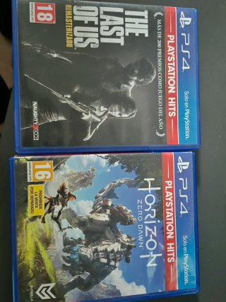 Ps4 Pro con dos juegos, un mando y dos juegos.
