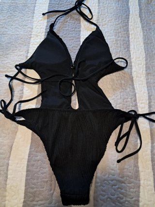 Trikini mujer negro talla M