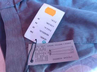 Pantalón pinzas de vestir