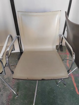 Juego de 3 Sillas de Oficina Giratorias