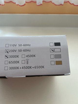 Lampara led