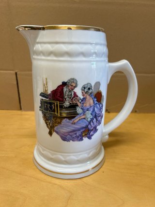 Set di brocca e 6 bicchieri per birra