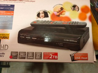 Sintonizador Grabador TDT y reproductor miltimedia