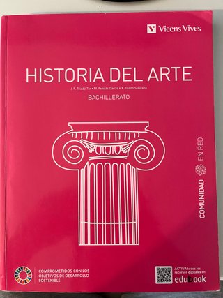 Libro de historia del arte segundo de bachillerato