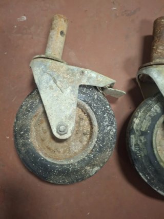 2 ruedas andamio