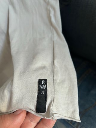 Camiseta de chico Emporio Armani. T. S. Ver medida