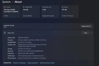 Lenovo Loq 15IAX/ I5. 16GB/512SSD. RTX 3050