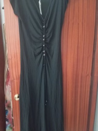 Vestido negro de punto marca Georges Rech