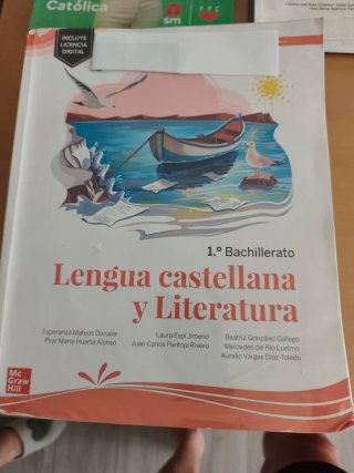 LIBROS 1° BACHILLERATO