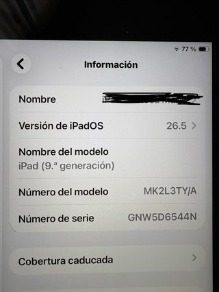 iPad 9 generación