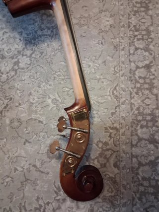 Contrabajo 1/2 + funda+ 2 arcos + soporte