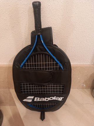 Raqueta tenis niño y funda. Marca decathlon.