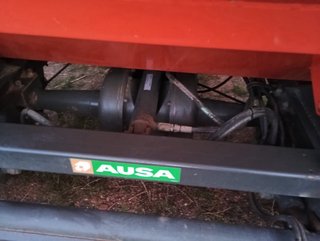 AUSA D 175 RMS X4, un dumper de obra 4x4