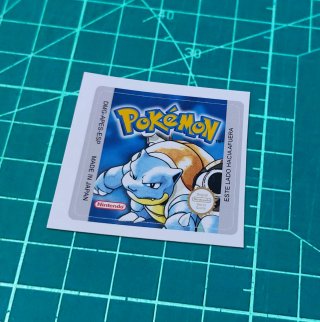 Pegatina Pokémon Azul