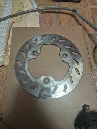 Freno delantero completo derbi senda