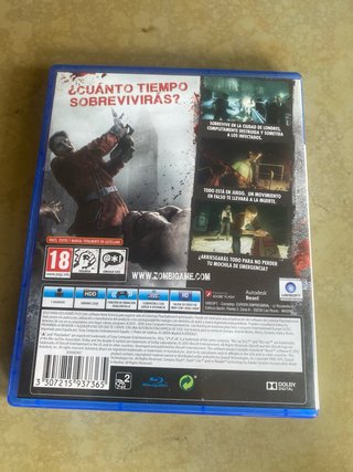Juego Playstation 4 Zombi