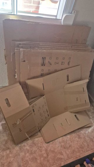 Cajas para mudanza de Ikea